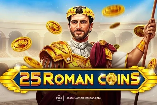 Roman Coins free slot background