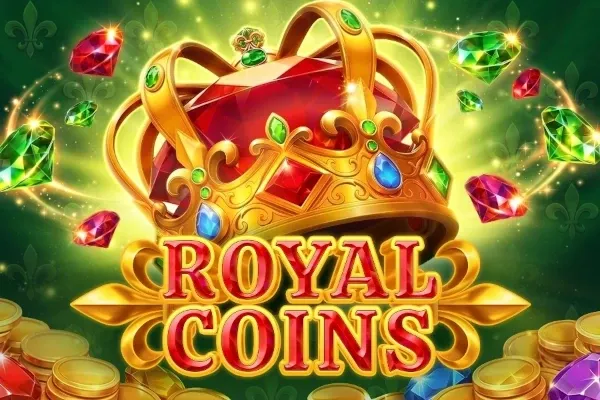 Royal Coins free slot background