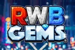 RWB Gems free slot background