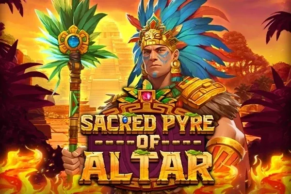Sacred Pyre of Altar free slot background