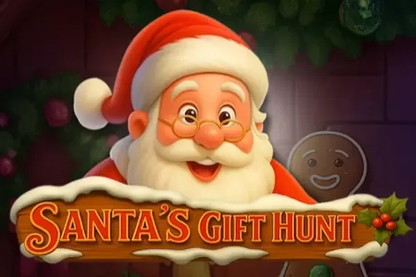Santa's Gift Hunt free slot background