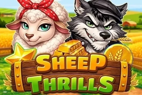 Sheep Thrills free slot background