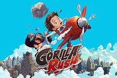 Gorilla Rush free slot background