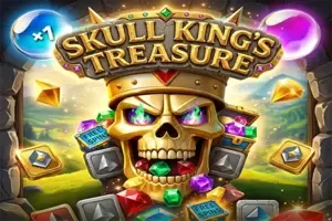 Skull King's Treasure free slot background