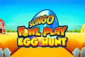 Slingo Fowl Play: Egg Hunt® free slot background