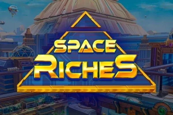 Space Riches free slot background