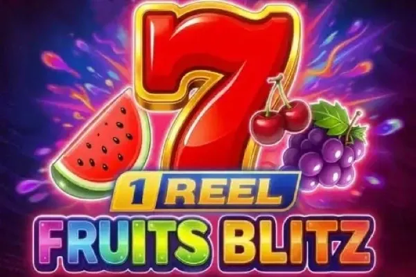1 Reel - Fruits Blitz free slot background