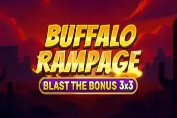 Buffalo Rampage - Blast The Bonus 3x3 free slot background