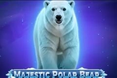 Majestic Polar Bear free slot background