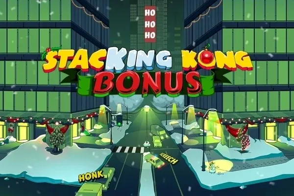 StacKing Kong Bonus Christmas free slot background