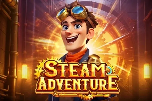 Steam Adventure free slot background