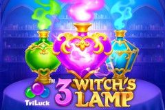 3 Witch's Lamp free slot background