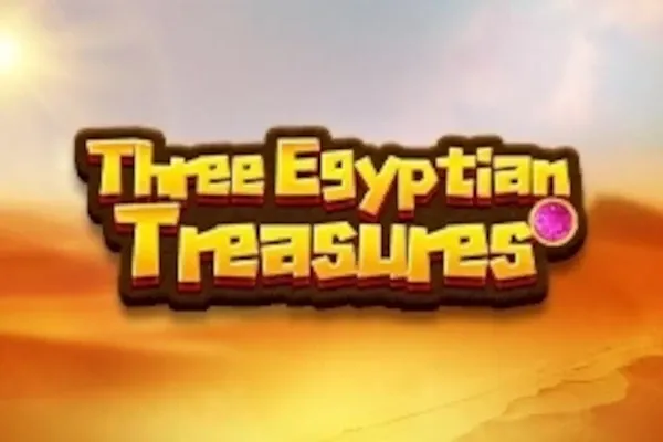 Three Egyptian Treasures free slot background