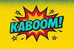 Kaboom free slot background