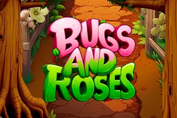 Bugs and Roses free slot background