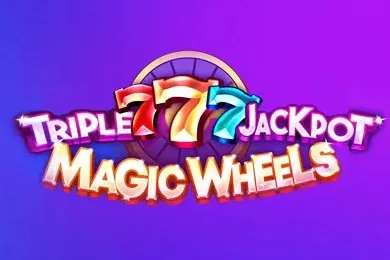 Triple 777 Jackpot Magic Wheels free slot background