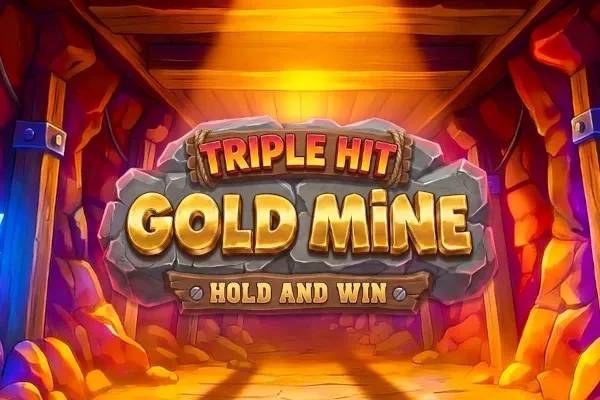 Triple Hit Gold Mine free slot background