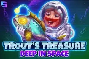 Trout's Treasure - Deep In Space free slot background
