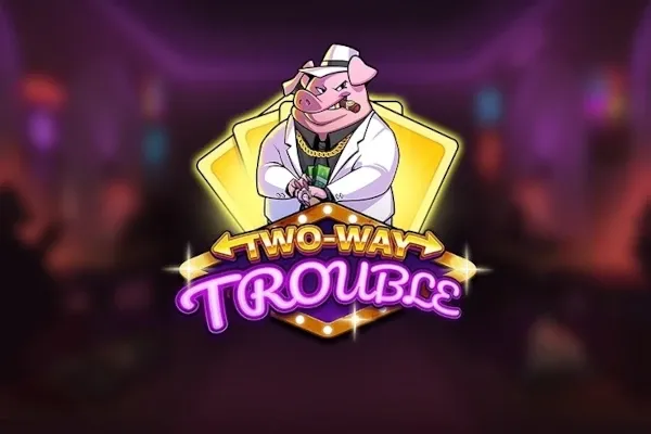 Two-Way Trouble free slot background