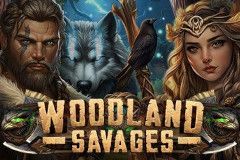 Woodland Savages free slot background