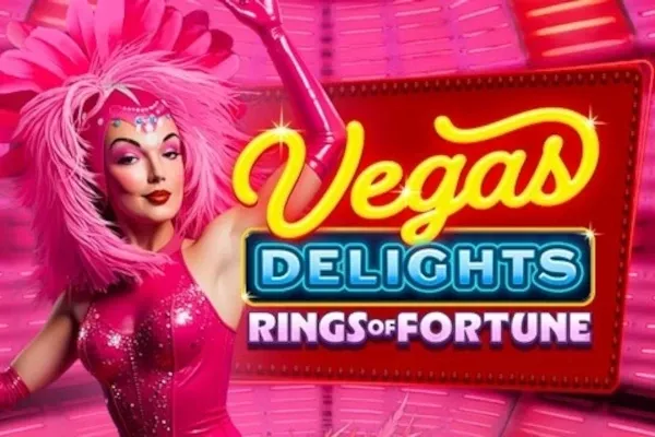 Vegas Delights Rings of Fortune free slot background