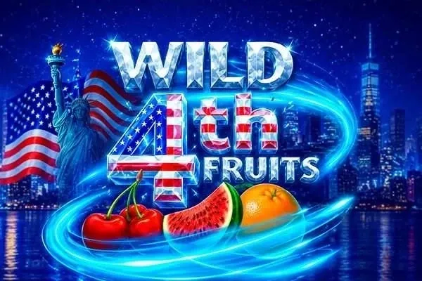 Wild 4th Fruits free slot background