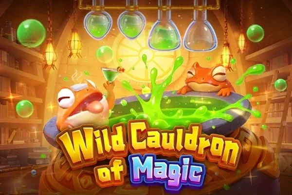 Wild Cauldron of Magic free slot background