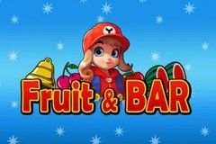 Fruit & BAR free slot background