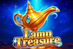 Lamp Treasure free slot background