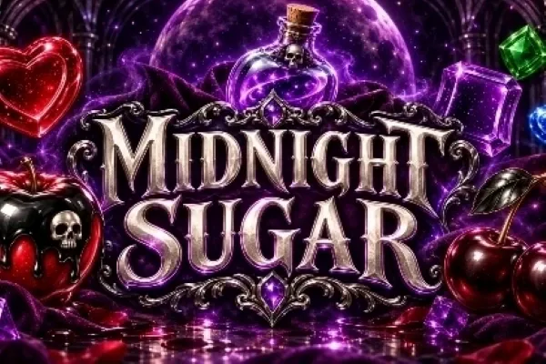 Midnight Sugar free slot background