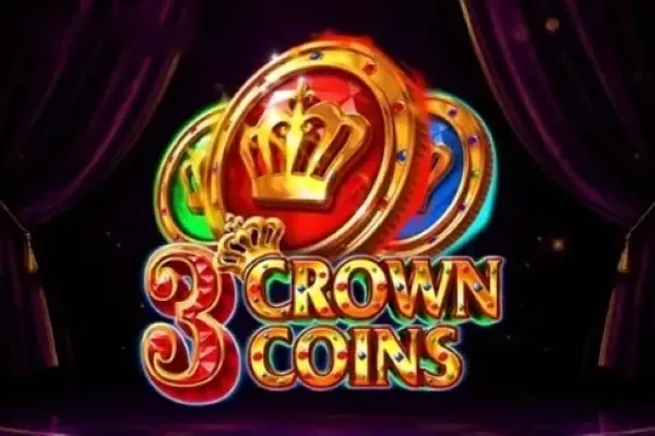 3 Crown Coins free slot background