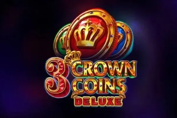 3 Crown Coins Deluxe free slot background