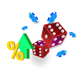 dice-chips-green-arrow-increase
