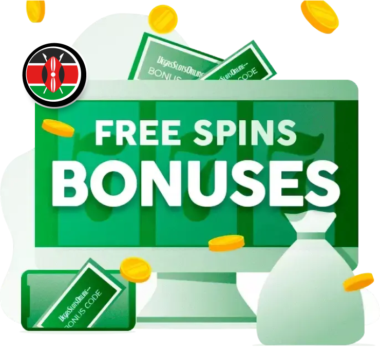 Free Spins Bonuses Kenya Banner