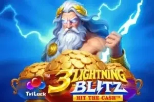 3 Lightning Blitz free slot background