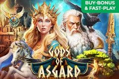 Gods of Asgard free slot background