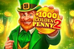 x1000 Golden Penny 2 free slot background