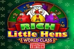 Rich Little Hens World Class Christmas Edition™ free slot background