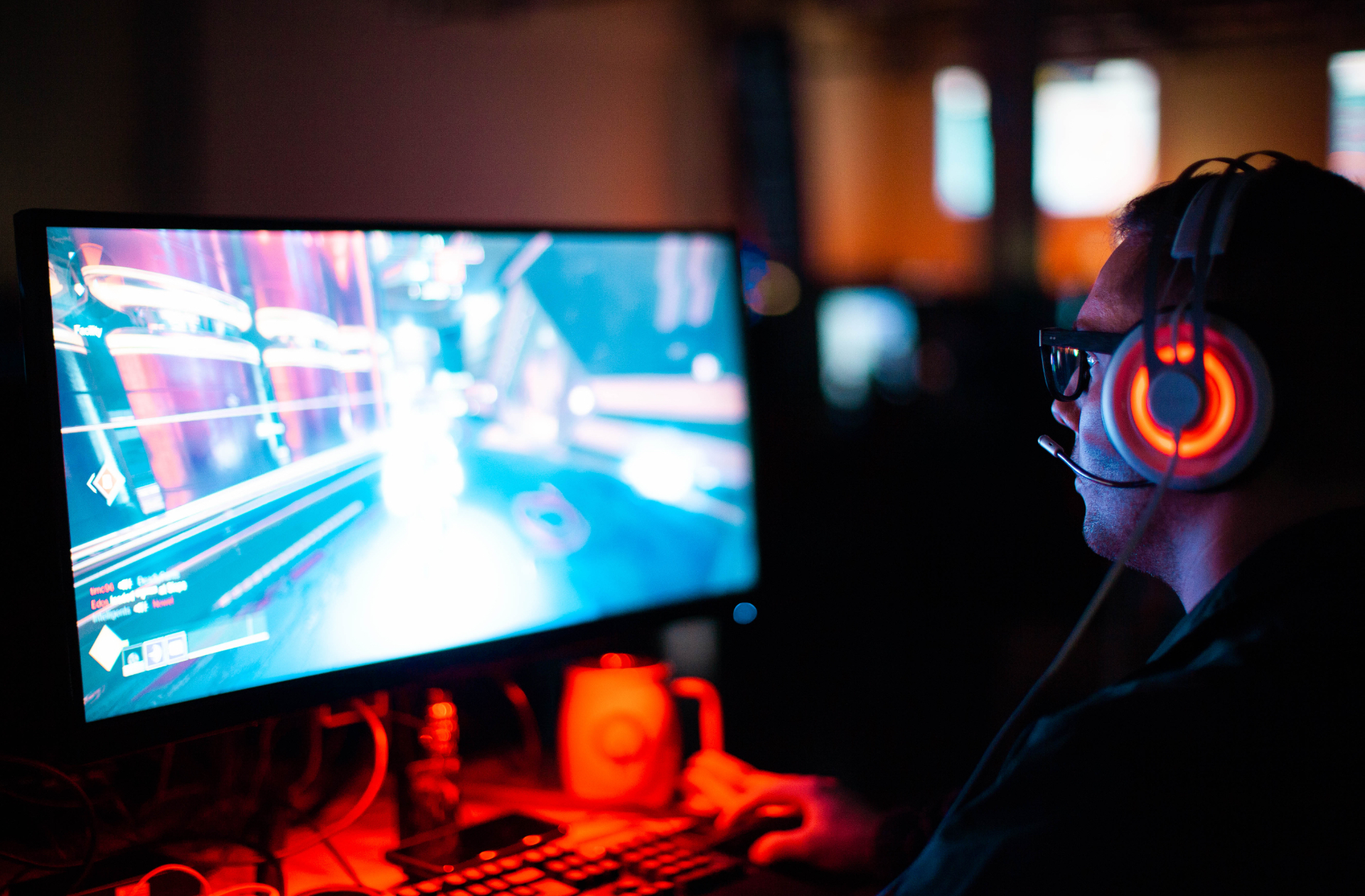 Man Gaming
