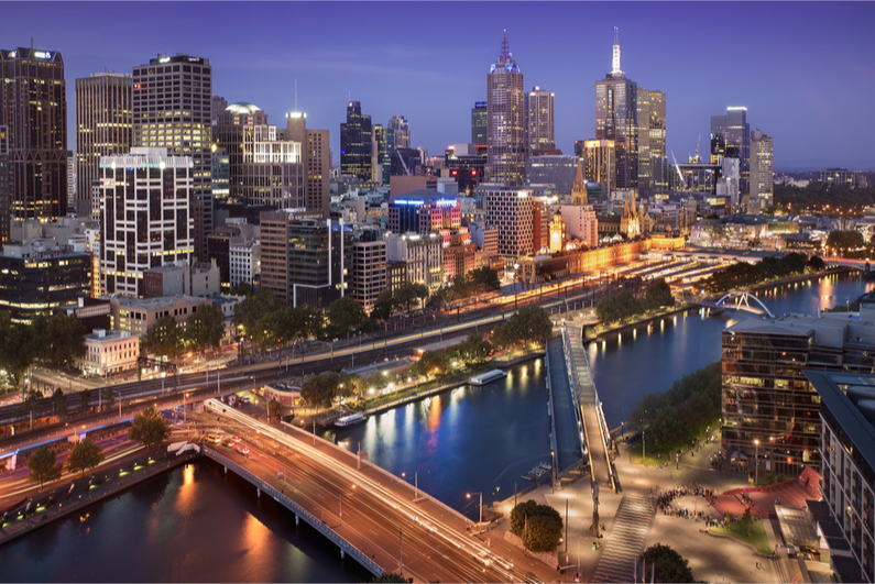 Melbourne skyline