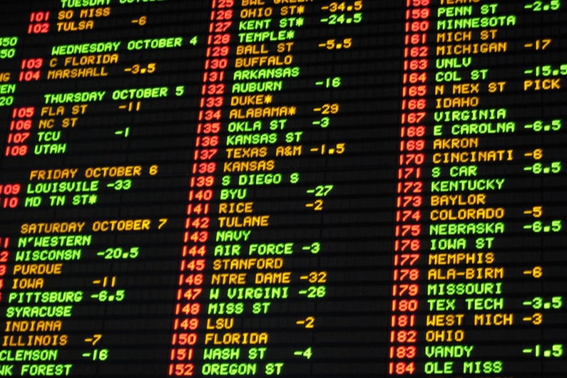 College football odds