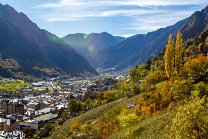 View of Andorra