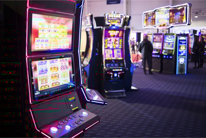 Slots in a casino