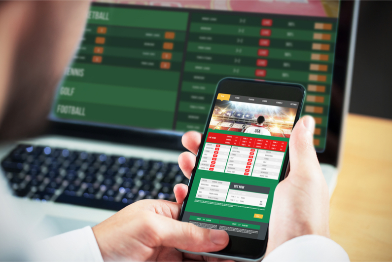 Mobile sports betting