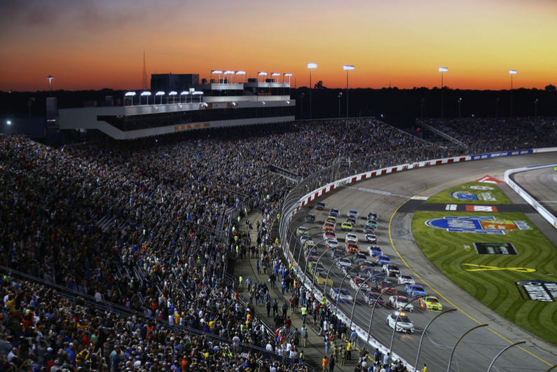 NASCAR race at Richmond, VA, Raceway