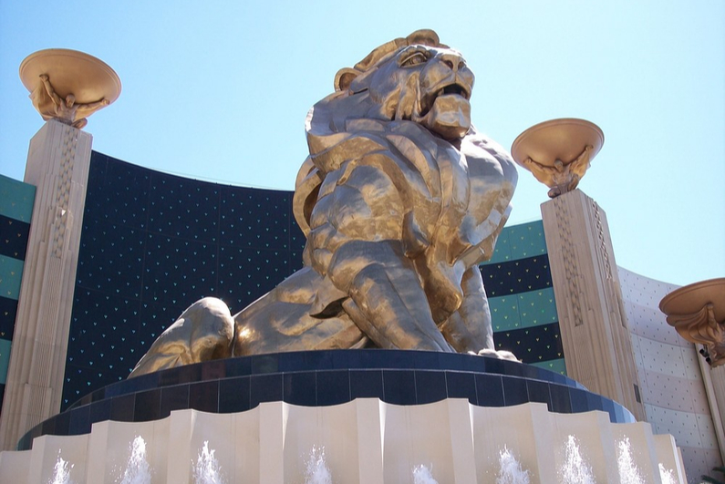 The MGM lion