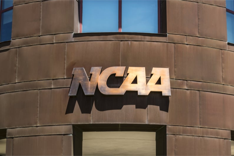 The NCAA is considering banning its athletes from placing sports bets of any kind on any events.