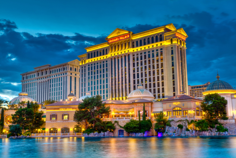 Caesars Palace resort in Las Vegas.