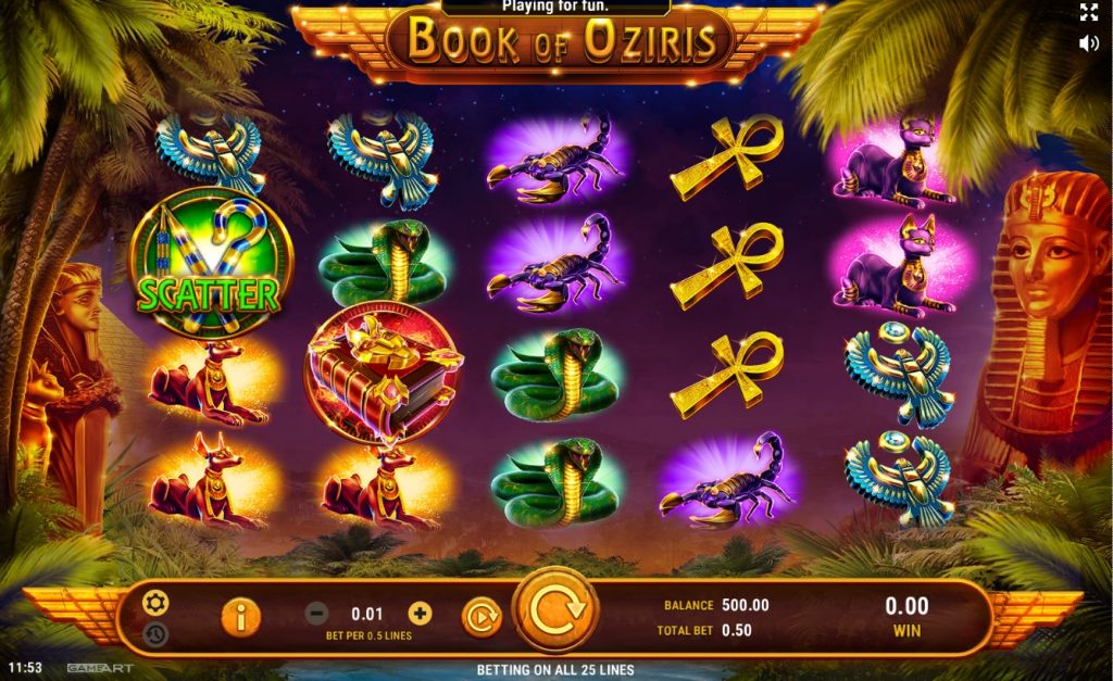 book-of-oziris-gameart-slot-reels