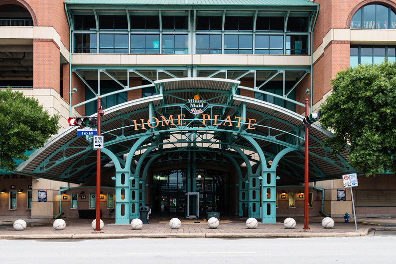 Minute Maid Park, home of the Houston Astros